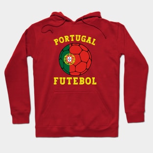 Portugal Football Ball Hoodie